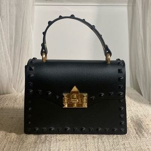 Black handbag